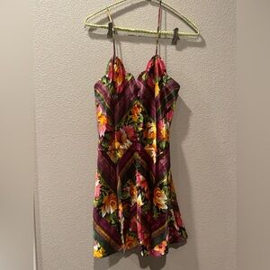 Victoria’s Secret Gold Label Floral Slip Dress Women’s Medium Y2K Floral Vintage